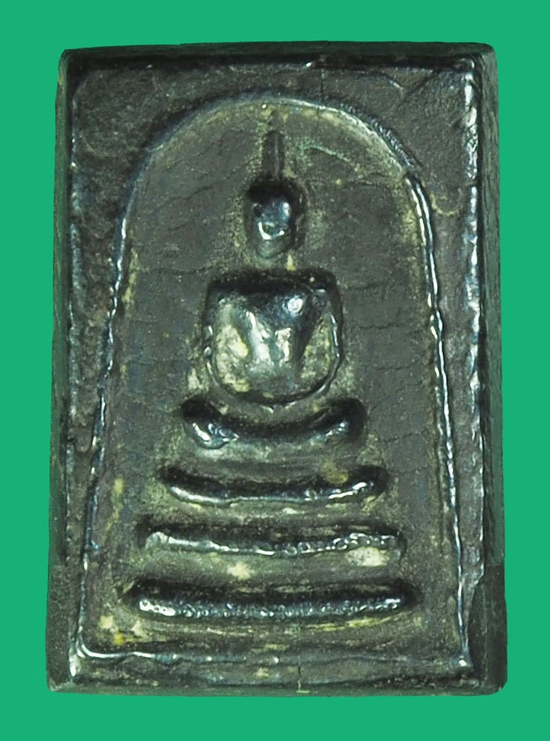 A5633 พระสมเด็จคะแนนหลังยันต์ห้า เนื้อเมฆพัทธ ไม่ทราบที่และปีสร้าง 3