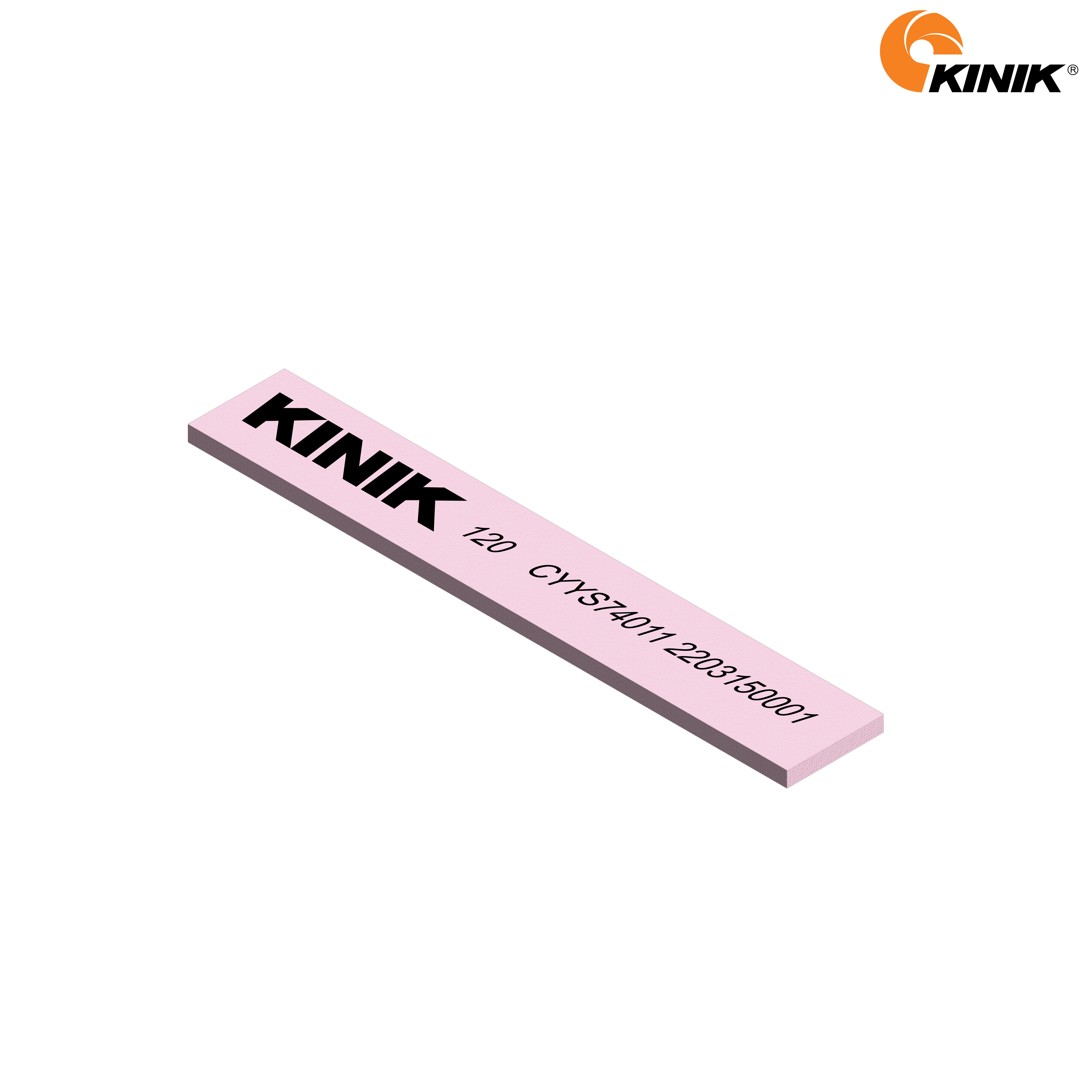 หินแท่งขัดพิมพ์ KINIK 120LAP 100x13x3 mm.