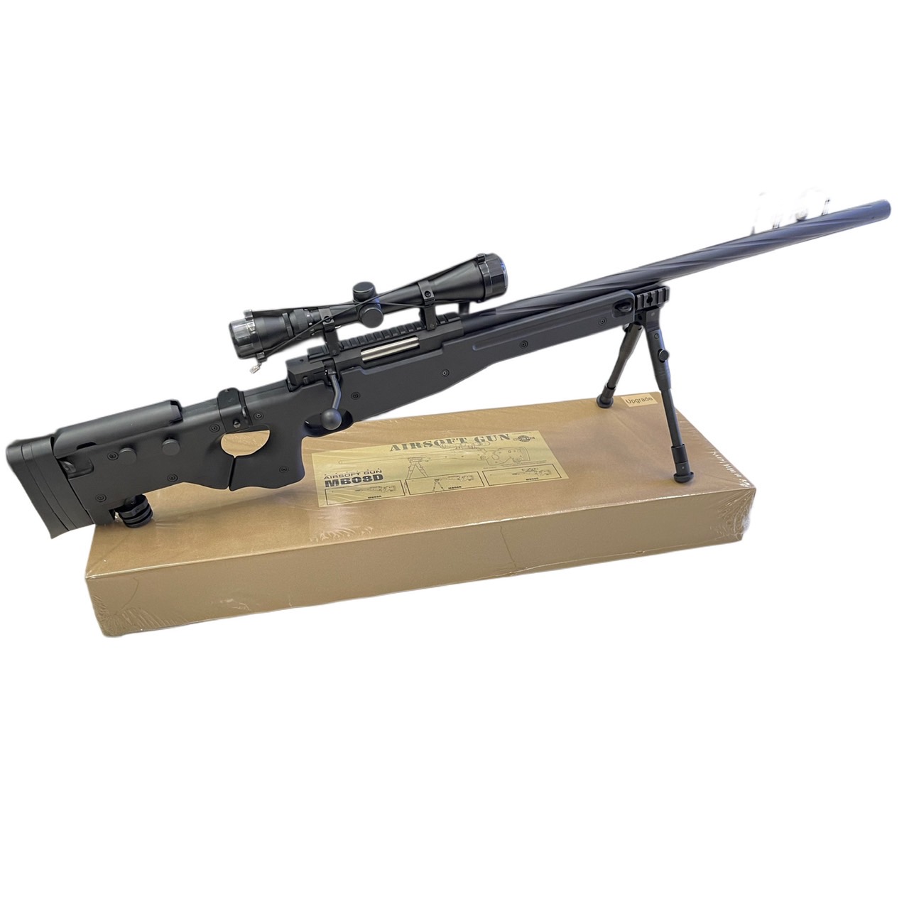 Well MB08D สีดำ ท่อเกลียว - 2025 พร้อมกล้อง+ขาทราย