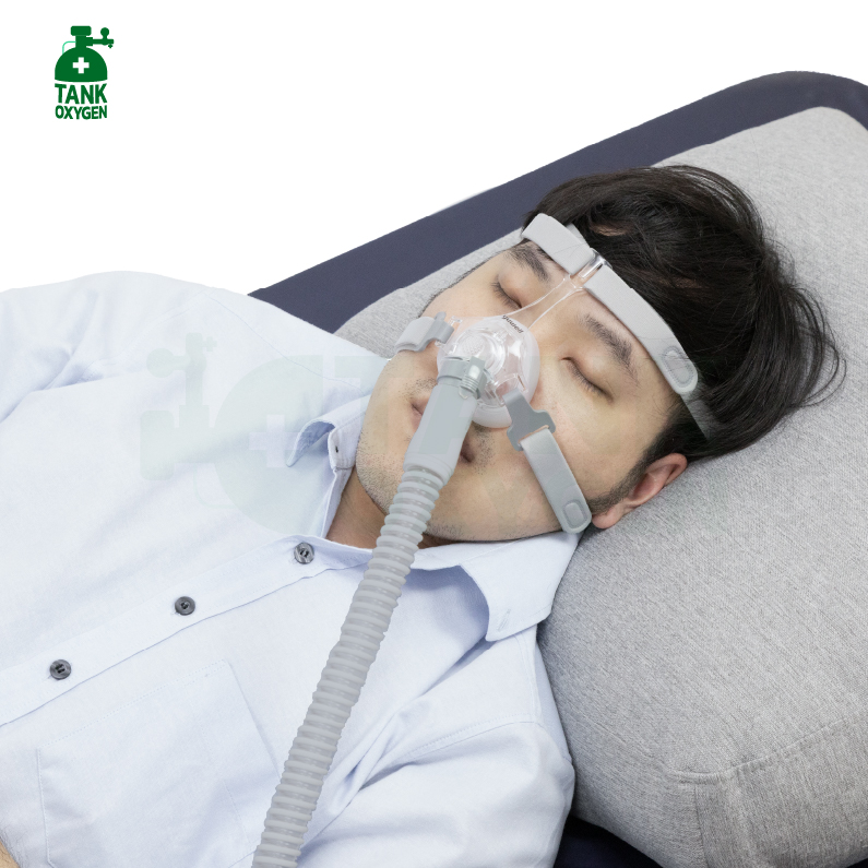Yuwell Nasal Mask YN-02 หน้ากากชนิดครอบจมูกสำหรับเครื่อง CPAP Bipap มีขนาด S M L