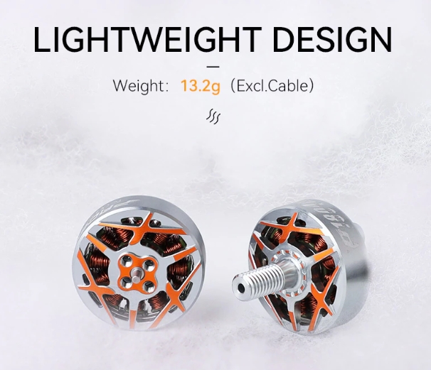 T-MOTOR PACER P1804 1.5MM & 5MM SHAFT - 2400KV 1ชุด 4ตัว