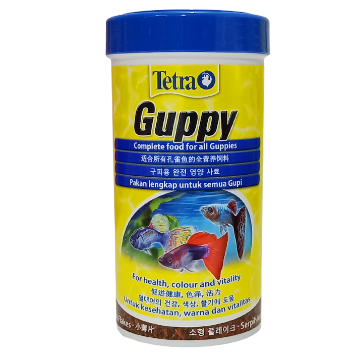 Tetra Guppy (อาหารปลาหางนกยูงและปลาขนาดเล็ก แบบแผ่น เกรดพรีเมี่ยม จากประเทศเยอรมัน)