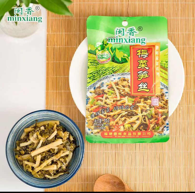 闽香梅菜笋丝 70g/包