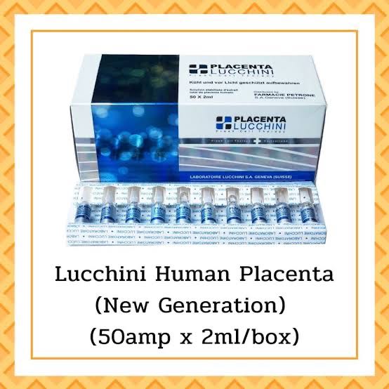 Lucchini Human Placenta (New Generation) น้ำเงิน
