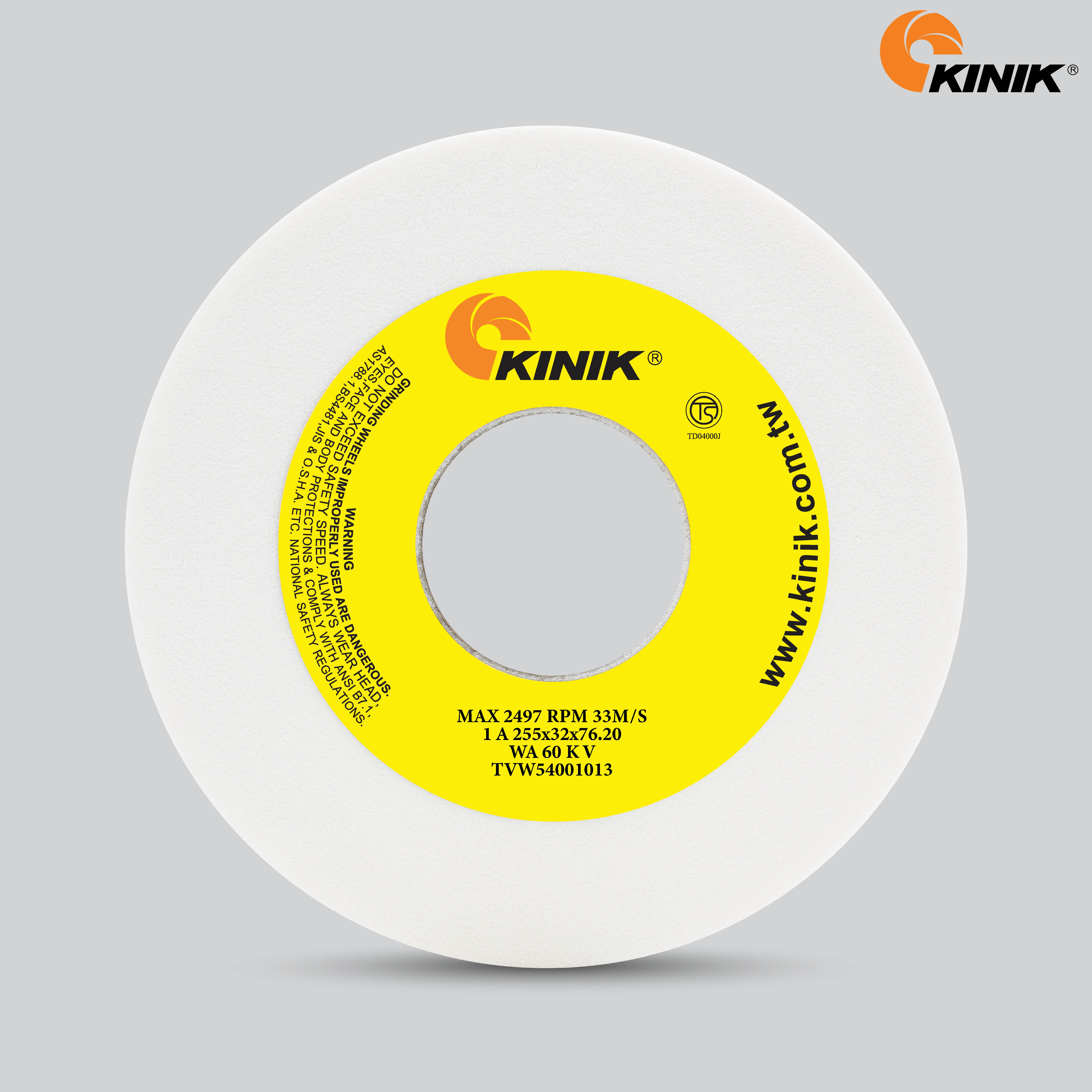 หินเจียร KINIK WA60KV1A 255x32x76.2 mm.