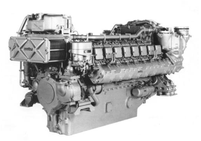 จำหน่าย นำเข้า ขาย อะไหล่ของเครื่องยนต์ MTU 396 Series engine