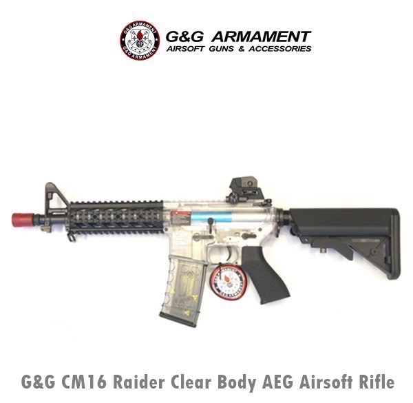 M4 CM16 Raider Clear Body Aeg - G&G