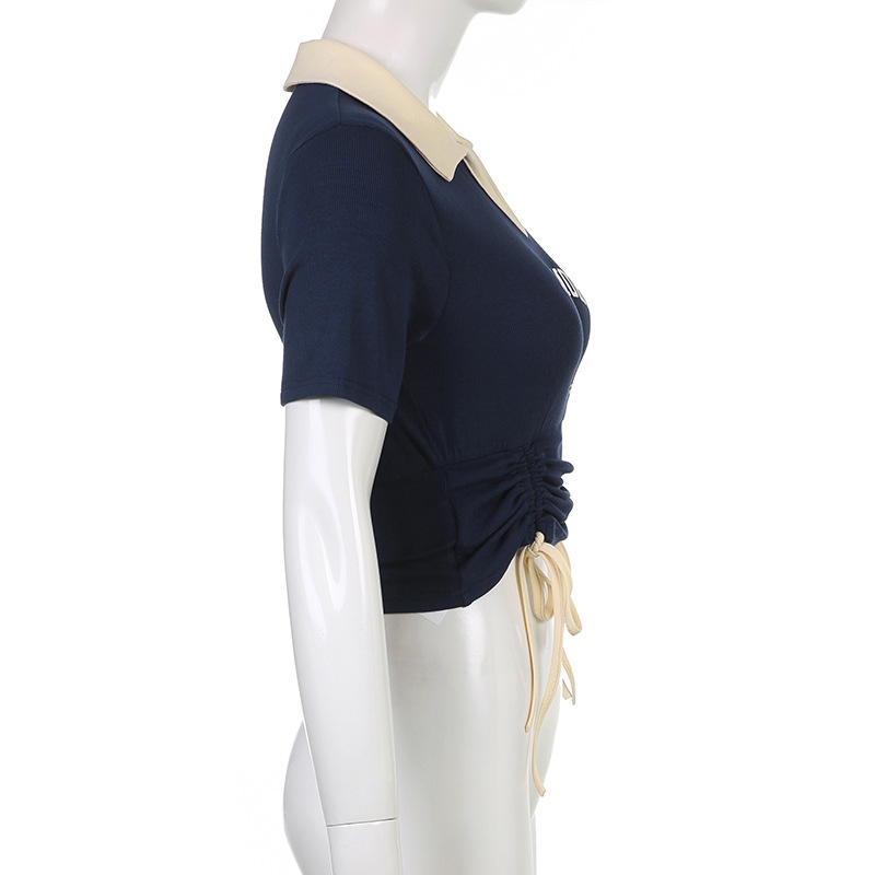 เสื้อครอป ครอปปก สตรีท รหัส CN202