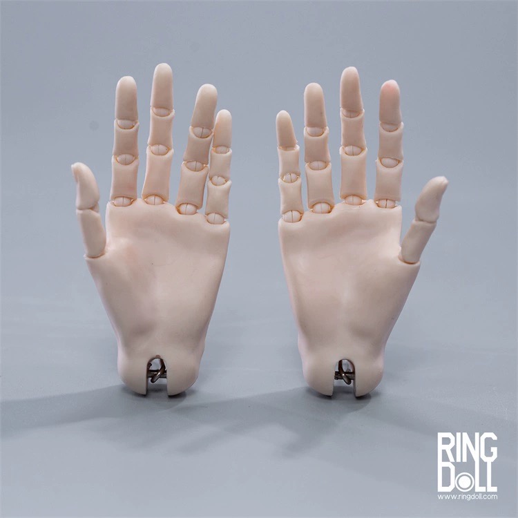 Ringdoll戒之人形 พาร์ทมือ 关节手 bjd叔体手型 可动替换灵活套装PVC通用
