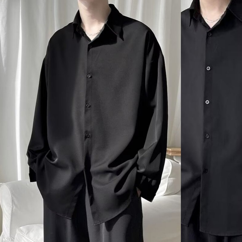 เสื้อเชิ้ต แขนยาว แฟชั้น สไตล์เกาหลี รหัส TS01-PHA