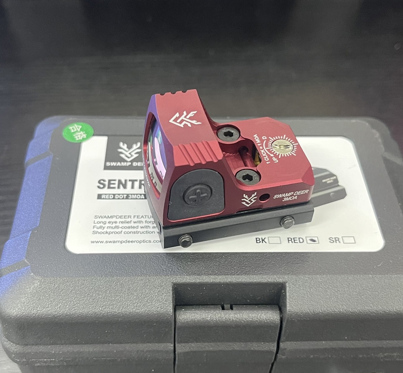 ดอท Swamp Deer Sentry 3MOA + Glock Mount Plate