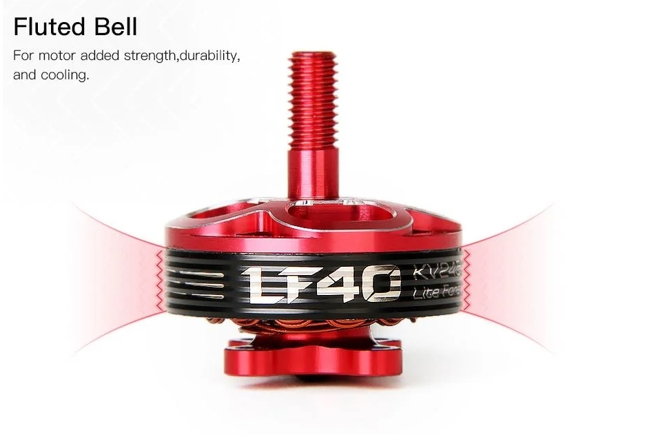T-MOTOR LF40 2305 2450Kv FPV Brushless Motor 3-4S ชุด 4ตัว