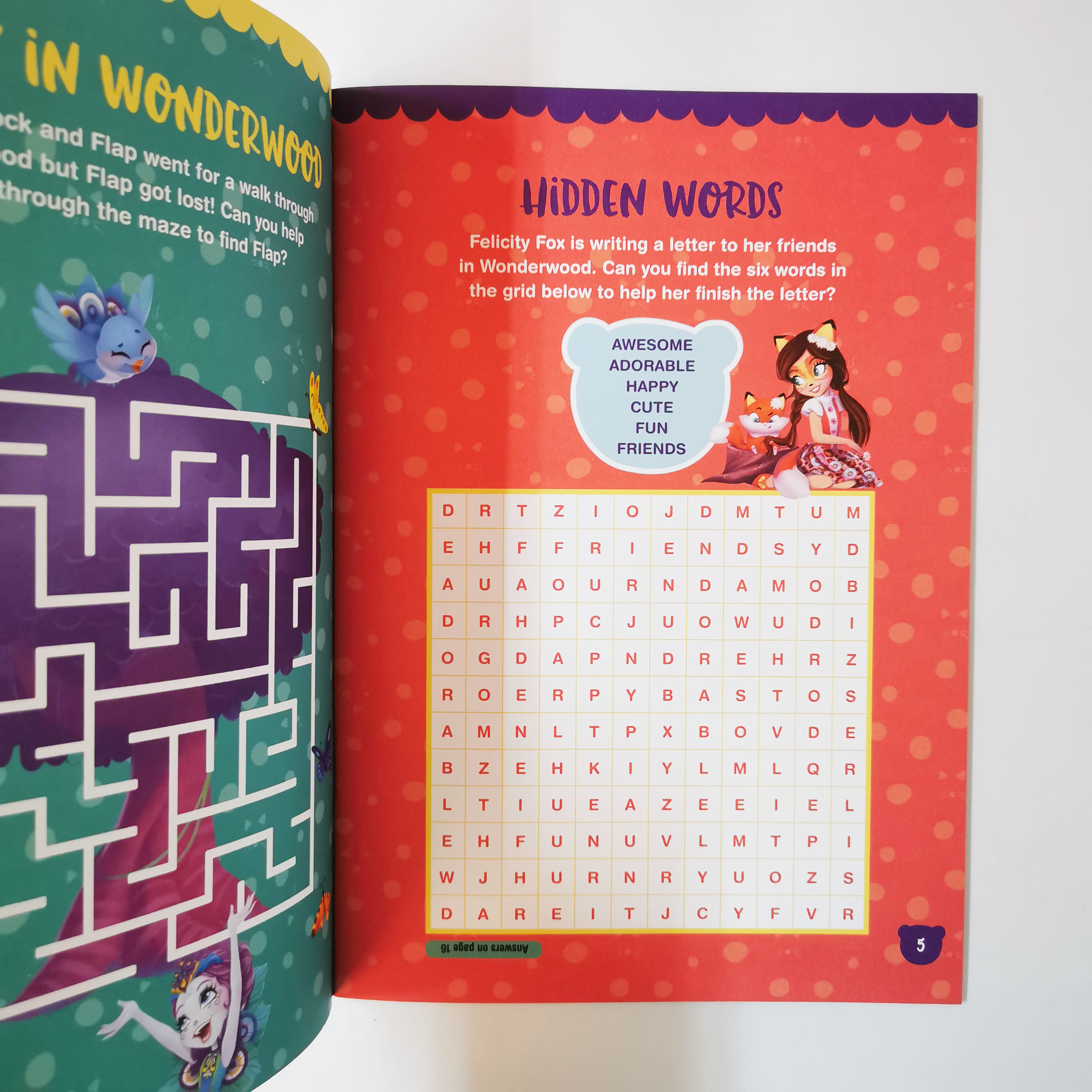 Enchantimals Magical Sticker Activity