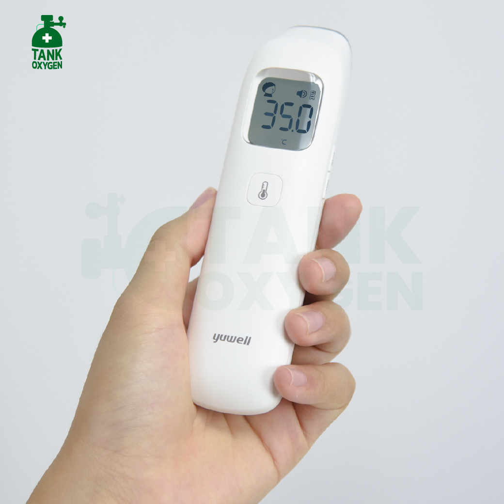 เครื่องวัดอุณหภูมิร่างกายอินฟราเรด Yuwell รุ่น YHW-6 มี Bluetooth