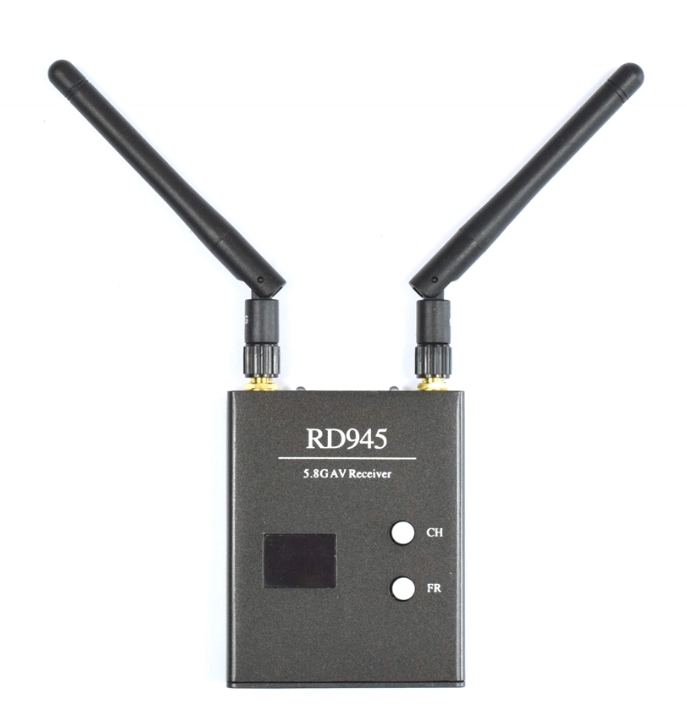 SKYZONE RD945 FPV Wireless 5.8GHZ 48CH Receiver ตัวรับสัญญาณภาพ ต่อช่อง AV ออกจอต่างๆ