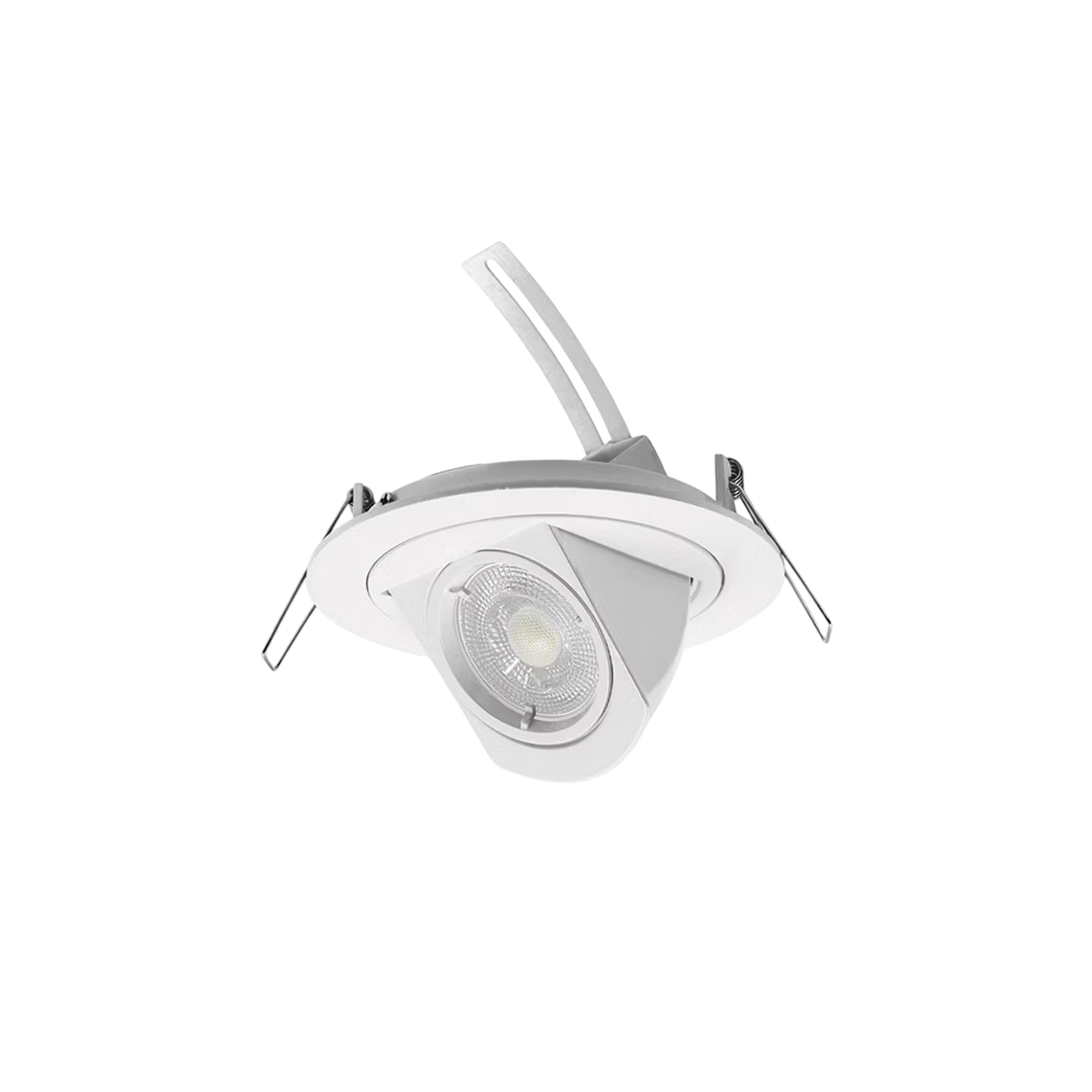 โคมไฟดาวน์ไลท์ ปรับได้ Recessed Downlight Pop up Adjustable 360° Aluminum IP20