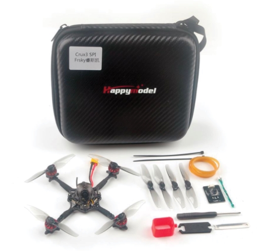 Happymodel Crux3 115mm โดรนไม้จิ้มฟัน ตัวแรง ขนาดใบพัด 3นิ้ว รองรับแบต 1-2s บินนาน