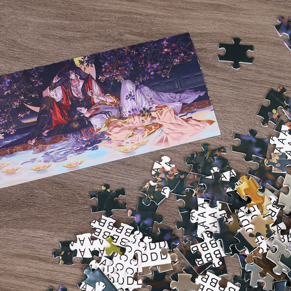 BEMOE 《天官赐福》漫画 繁花水榭系列 大尺寸横版拼图【480片】 Puzzle (480ชิ้น)