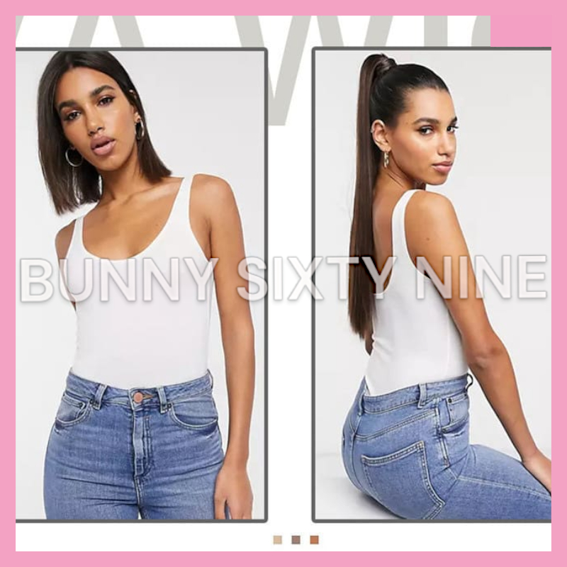 แฮร์พีช หางม้าตีนตุ๊กแก หางม้า รุ่น ผมตรง