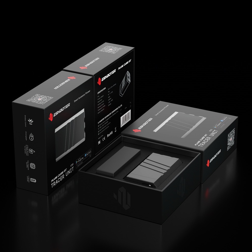 Tracer flare Cube BT tracer v801 สำหรับปืนสั้น Glock