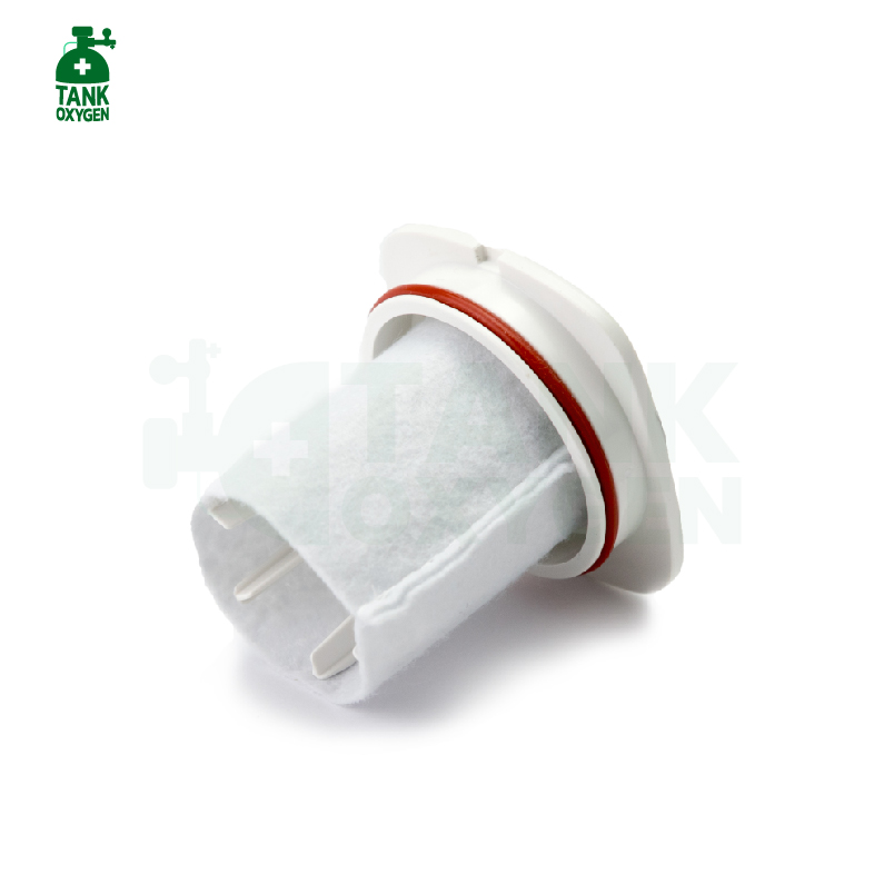ไส้กรองอากาศ เครื่องผลิตออกซิเจน Yuwell รุ่น 7F-5W, 7F-8W แท้ตรงรุ่น (แพค 6 ชิ้น)