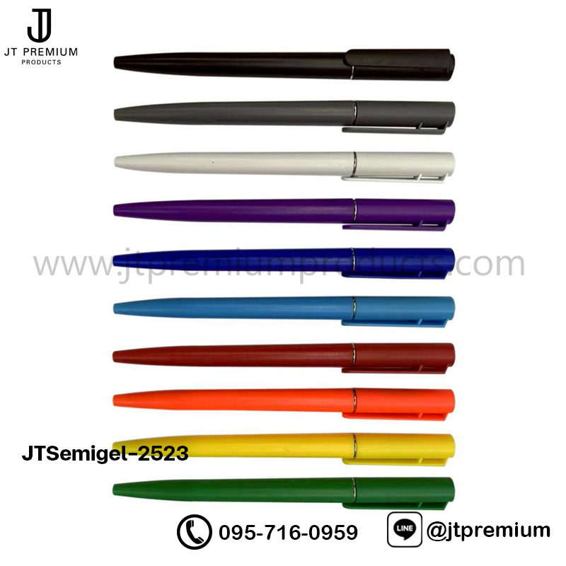 ปากกาพลาสติก หมึกเซมิเจล JTSemigel-2523