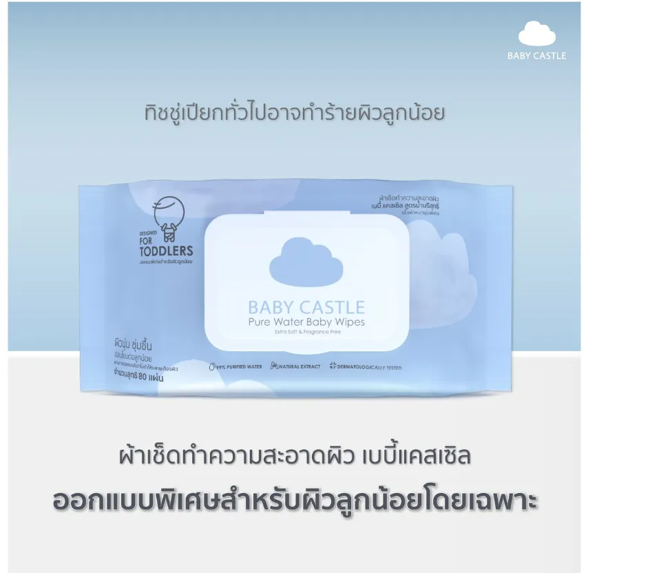 8858791004453 BABY CASTLE ทิชชู่เปียก