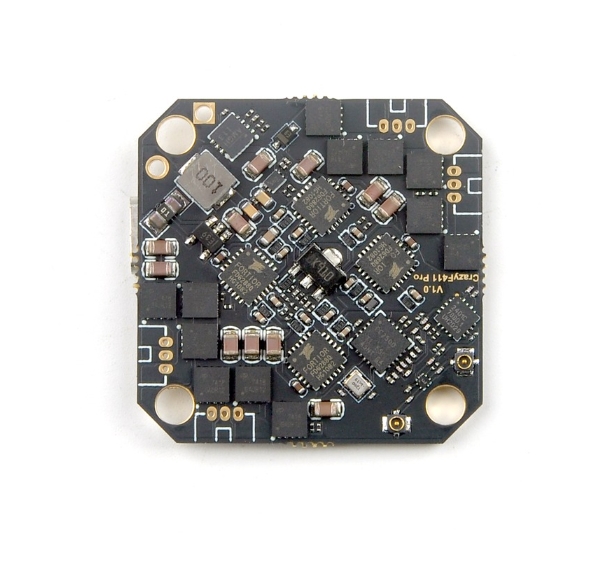 [AIO 25x25] CrazyF411 AIO F4 FC built-in 20/25A ESC OSD/Frsky diversity receiver for Toothpick