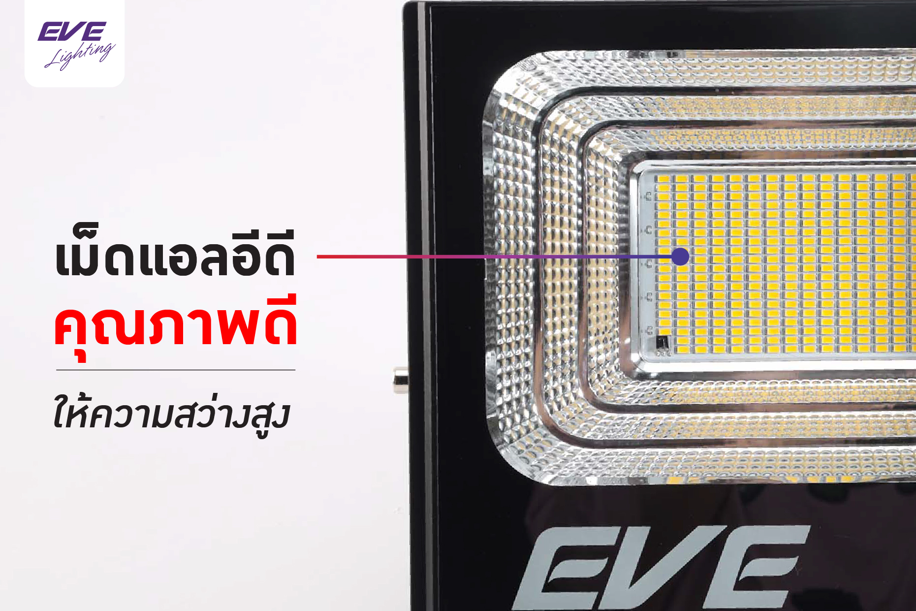 โคมฟลัดไลท์โซล่าร์เซลล์แอลอีดี ปิด-เปิด หรี่แสงได้ด้วยรีโมทคอนโทรล ขนาด 200 วัตต์ แสงเดย์ไลท์ LED Solar Cell Flood Light 200W