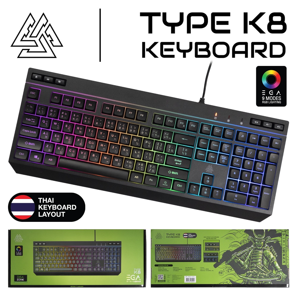 EGA TYPE K8