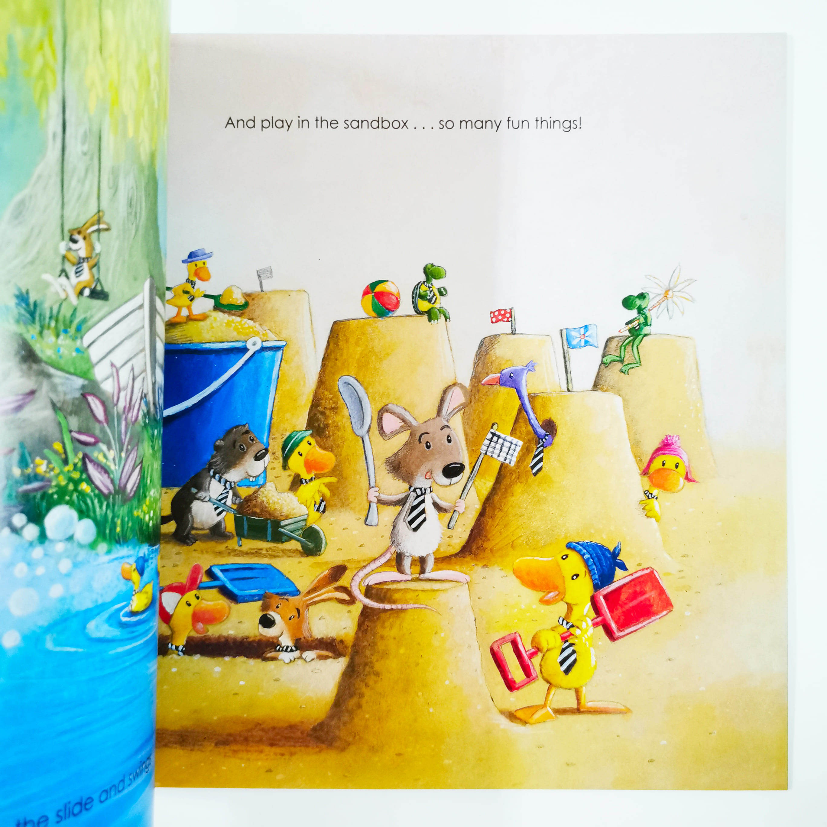 Five Little Ducklings Go To School