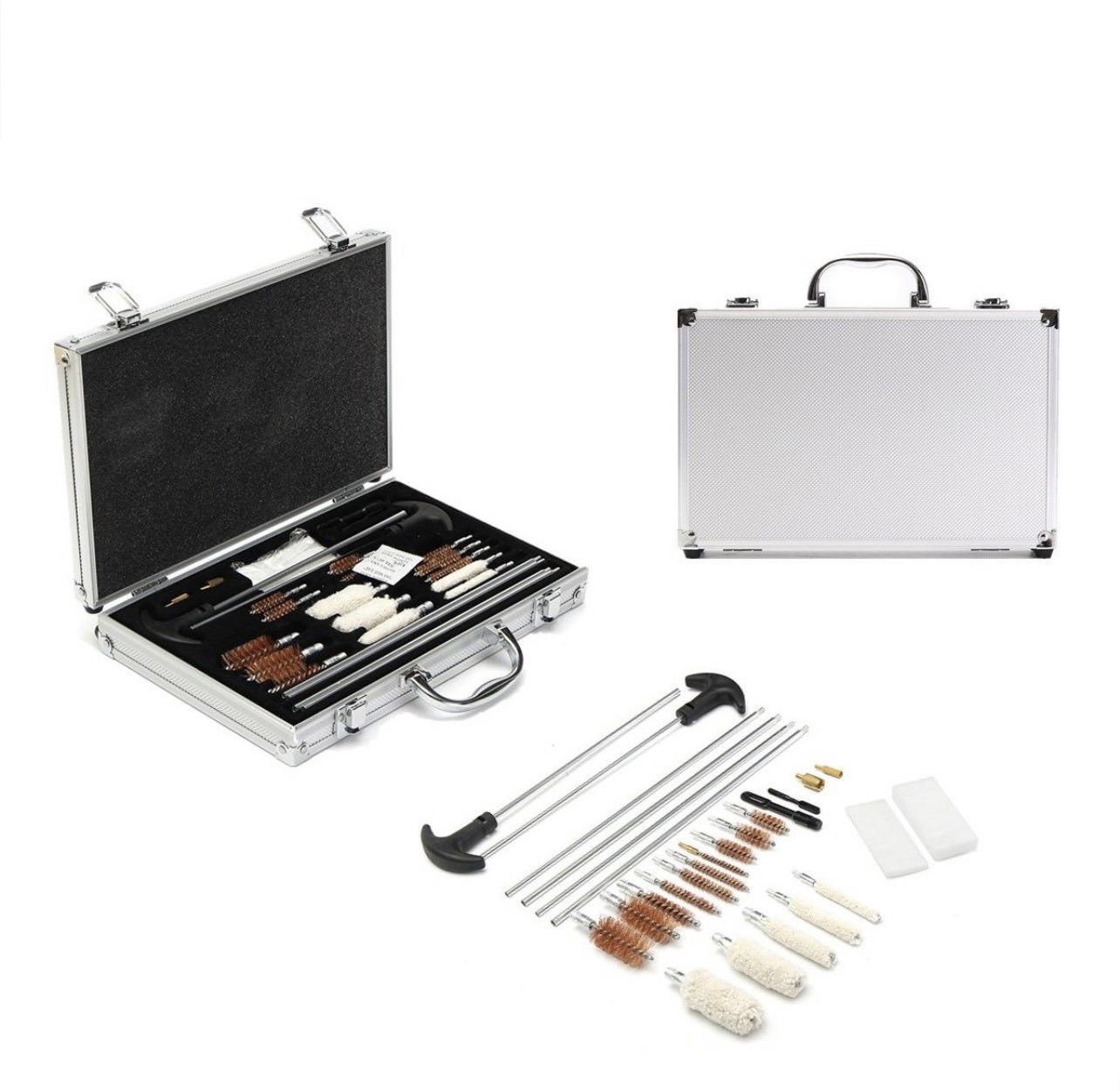 ชุดอุปกรณ์ ทำความสะอาดปืน ครบเซ็ต อุปกรณ์ภายในจำนวน 26 ชิ้น