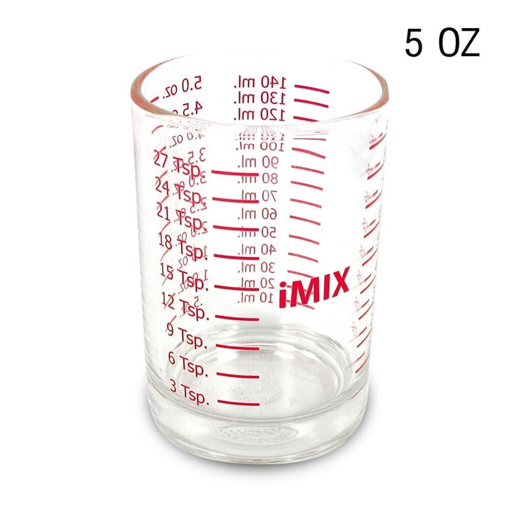 แก้วตวงสเกลมาตราฐาน iMix : ทนความนร้อน แก้วหนา สเกล มาตราฐาน ( พร้อมส่งทันที )