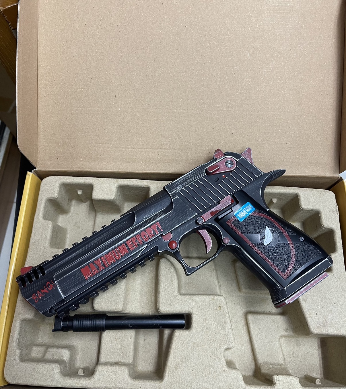 Deadpool Desert Eagle L6 .50AE GBB - Cybergun