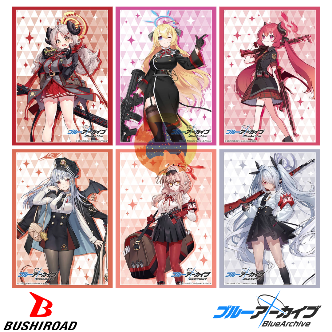 [PRE-ORDER] Bushiroad Sleeve & Deck Holder V3 & Storage Box V2 & Rubber Mat V2 Blue Archive: Izumi, Akari, Junko, Haruna, Chinatsu, Iori