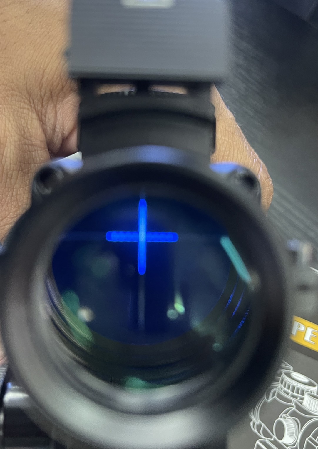 Red Dot Visionking 4x32 Compact CQB มีรางข้าง+ศูนย์เรืองแสง Fiber Octic