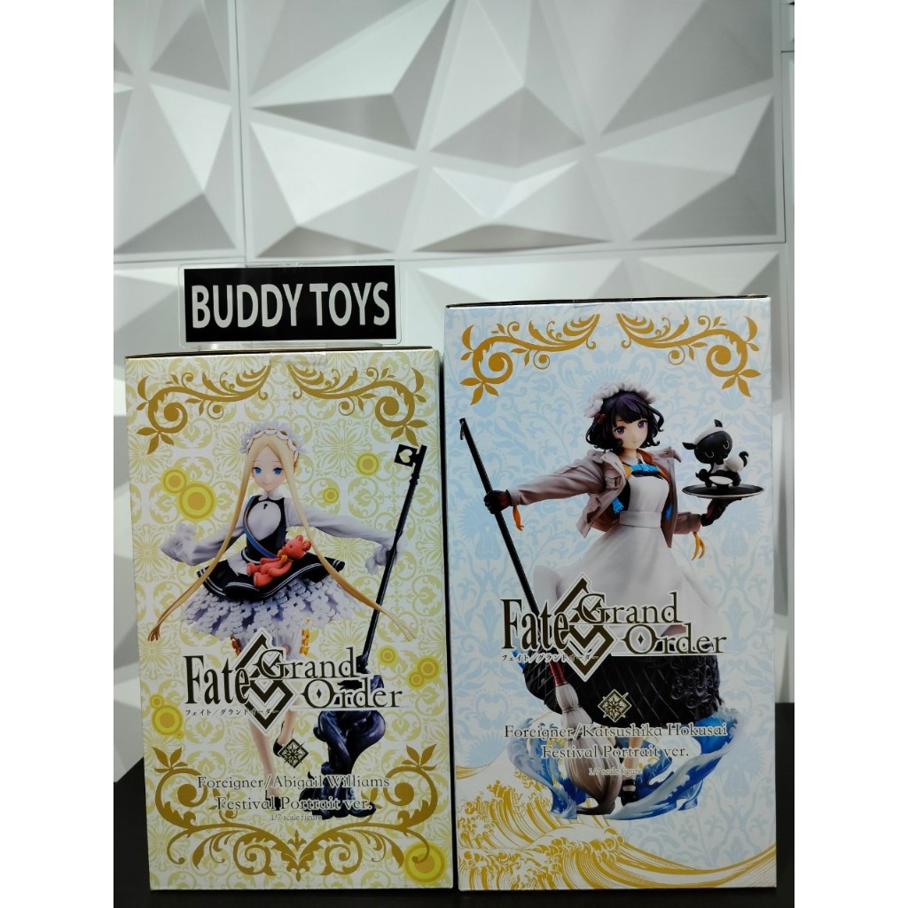[ Figure แท้ ]#พร้อมส่ง Fate Grand Order - Foreigner Abigail Williams & Katsushika Hokusai Matsuri ver. Set [ Aniplex ]