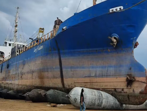 Ship Launching Airbags ถุงลมนิรภัยเรือ
