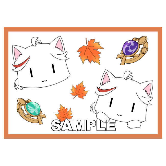 สติกเกอร์ลายแมว Kazuha
