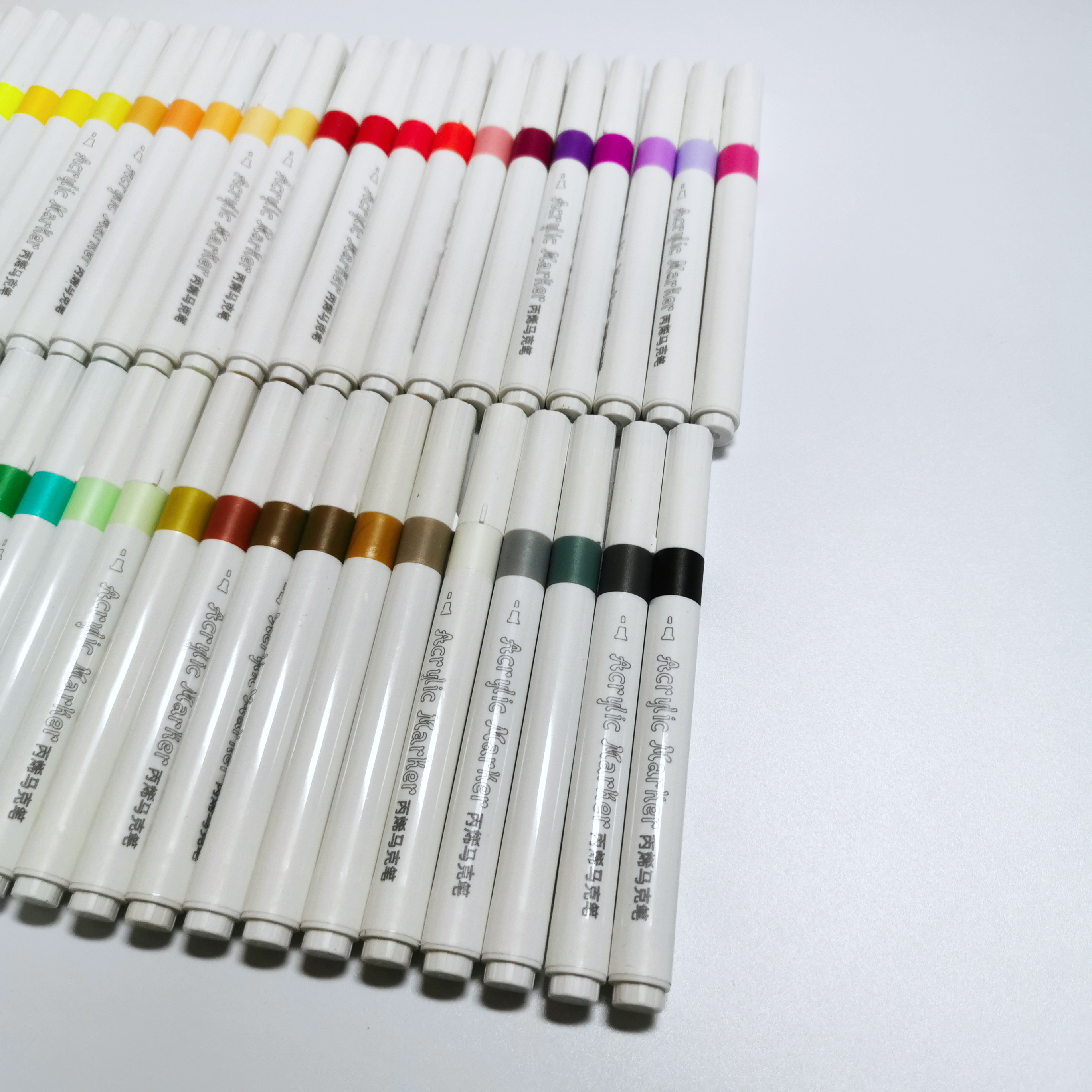 Acrylic Marker 48 Colors Box with Handle