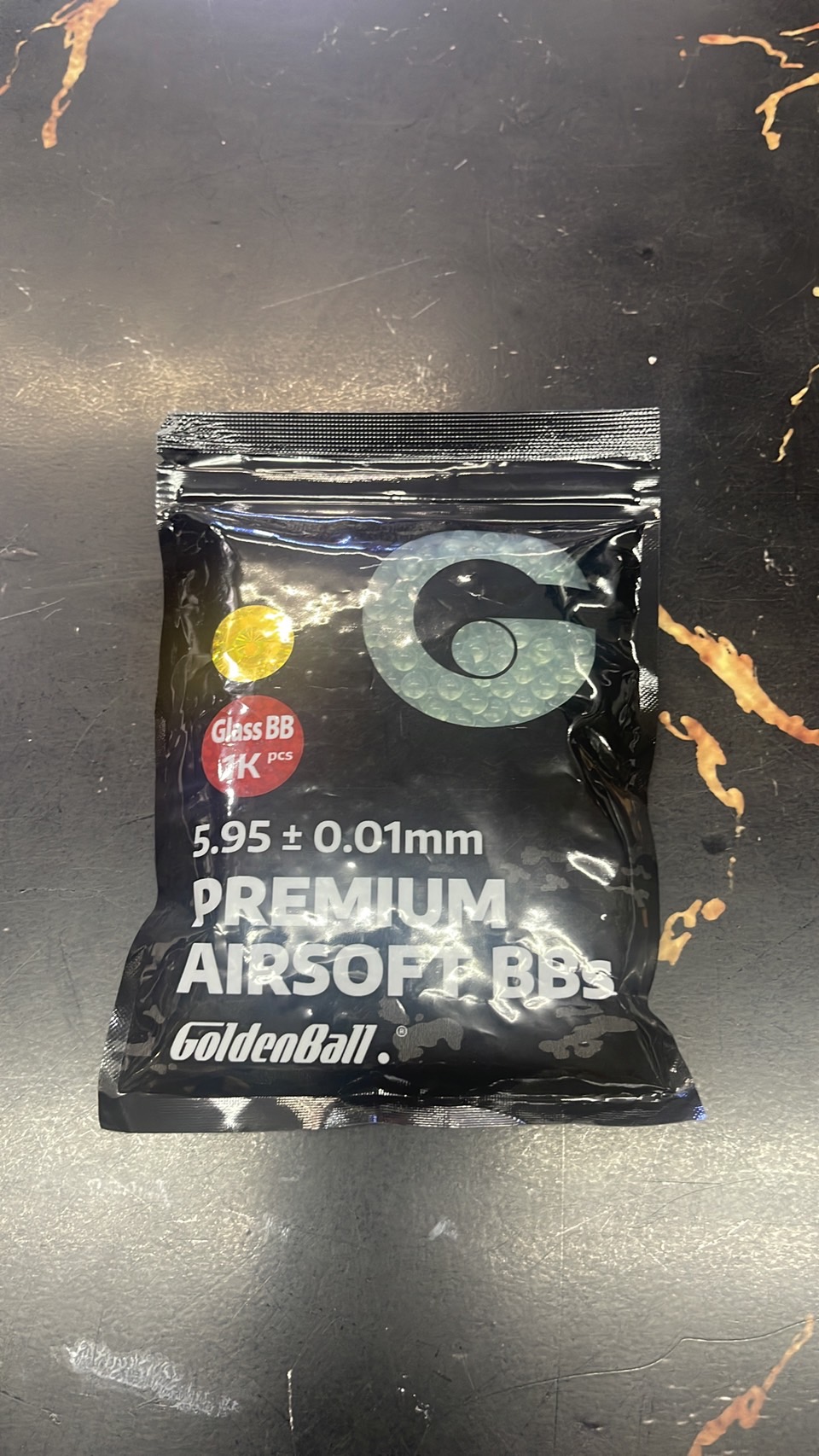 ลูกแก้วใส 6 มิล 1000 นัด