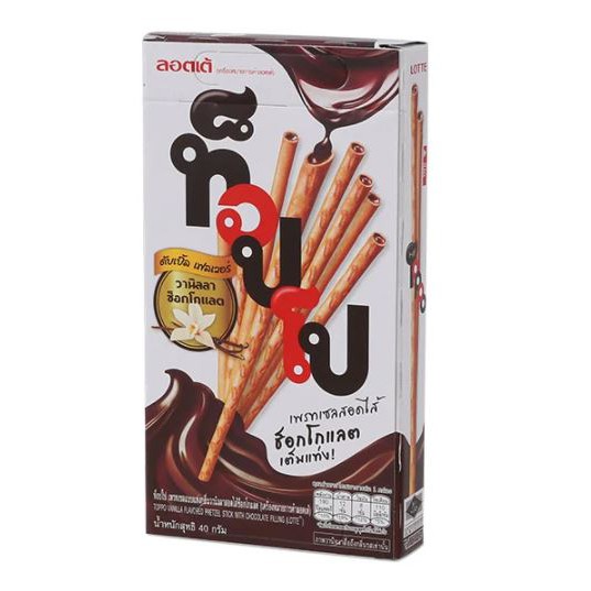 8852008510003 ท็อปโป้ วานิลลา ช็อกโกแลต 40ก