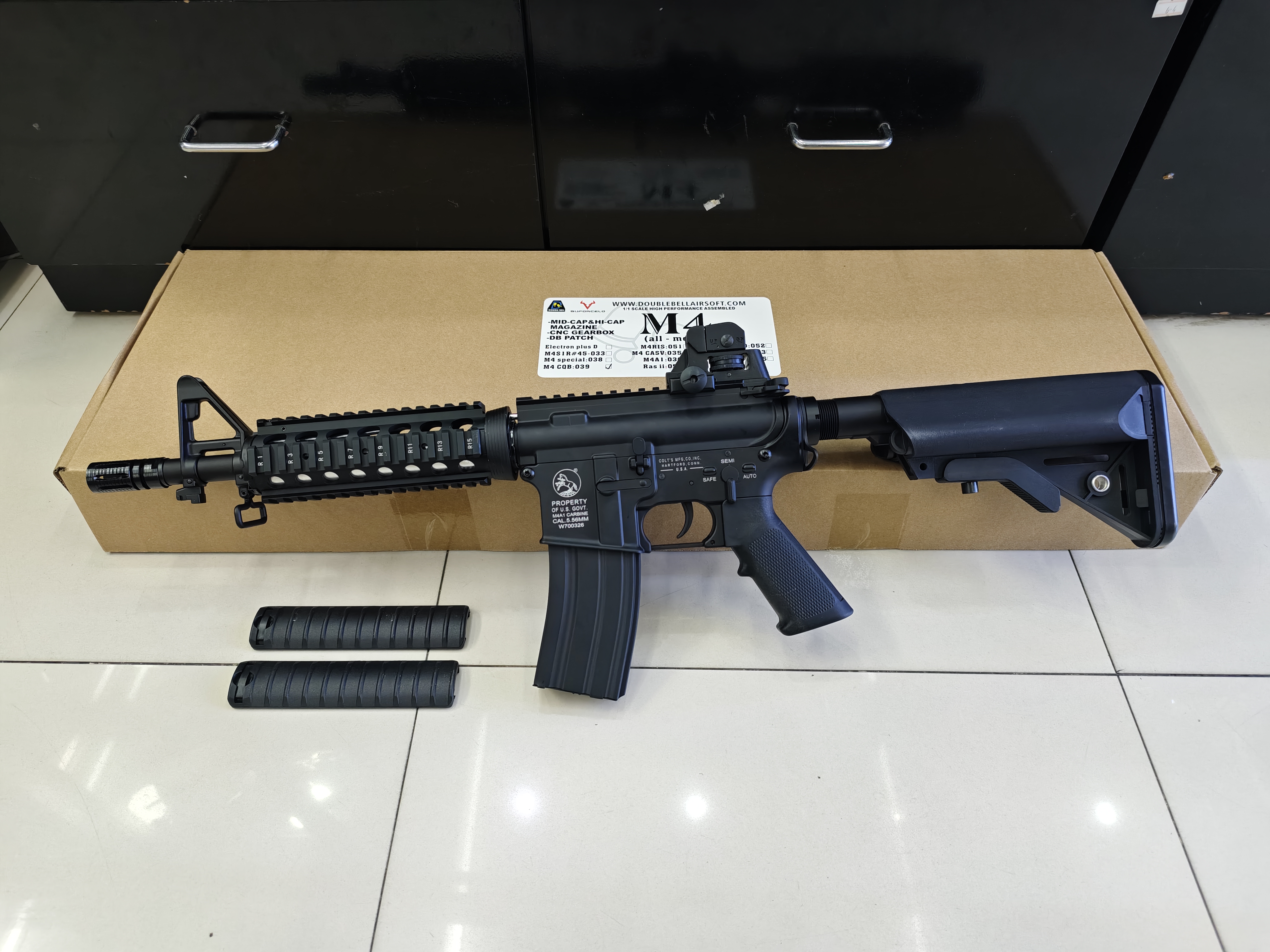 M4 CQB Double Bell 039