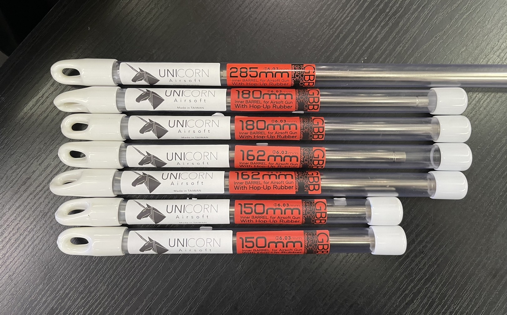 ท่อรีด Unicorn GBB 150mm ,162 mm , 180mm, 285 mm