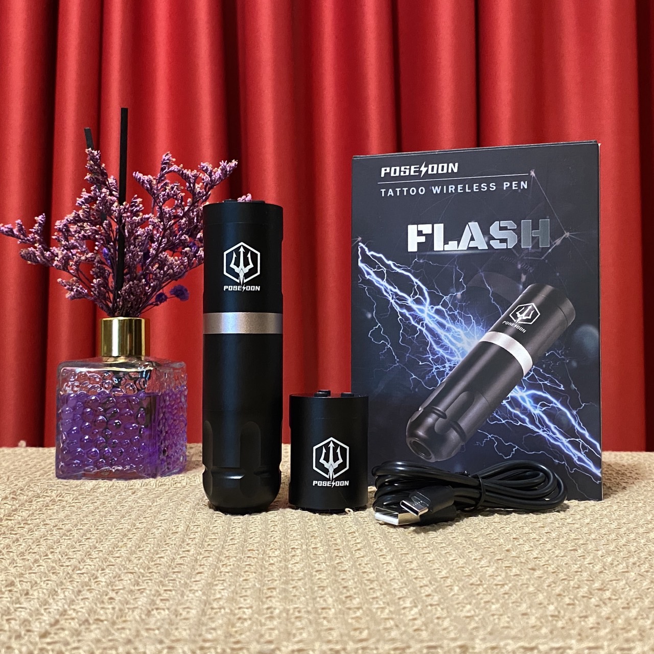 เครื่องสักไร้สาย PD FLASH 2 battery
