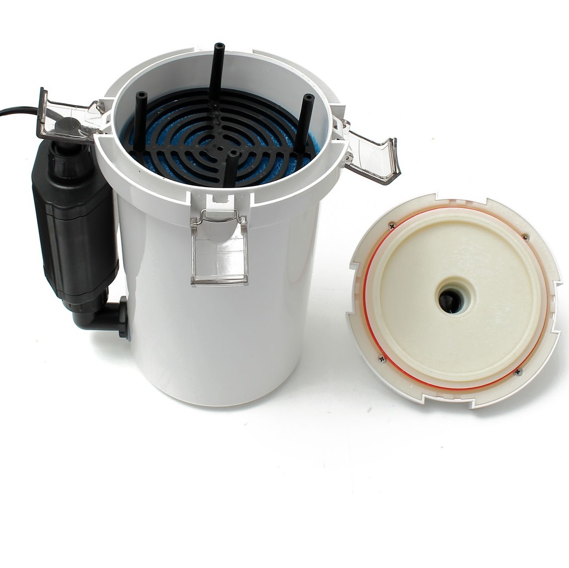 SUNSUN HW-603B(กรองนอกตู้ กรองน้ำได้ใสสะอาด พร้อมอุปกรณ์กรองและปั๊มน้ำพร้อมใช้งาน)