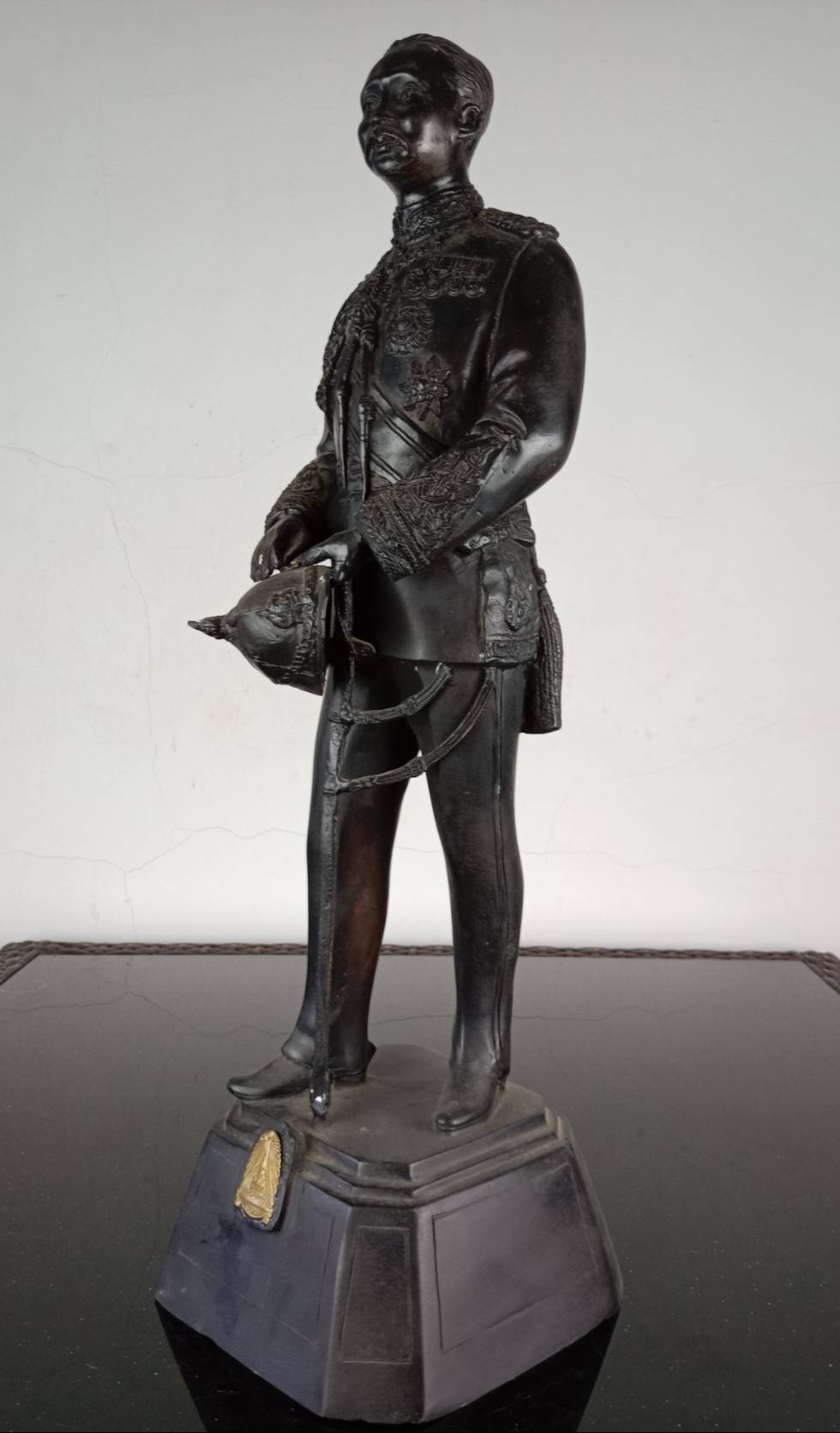 52.พระบรมรูปหล่อในหลวงรัชกาลที่5 พระบาทสมเด็จพระจุลจอมเกล้าเจ้าอยู่หัว