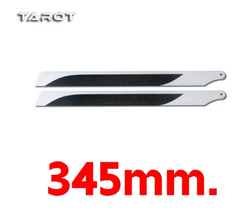 เบลด Tarot 345MM 3K Carbon Fiber CF Main Blade