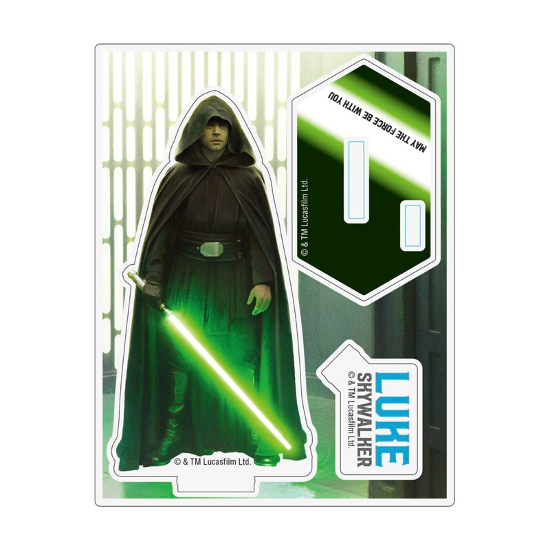 สแตนอะคริลิค ลุค สกายวอล์คเกอร์ -สตาร์ วอร์ส[The Mandalorian Happy Kuji Star Wars -Acrylic Stand- Luke Skywalker]