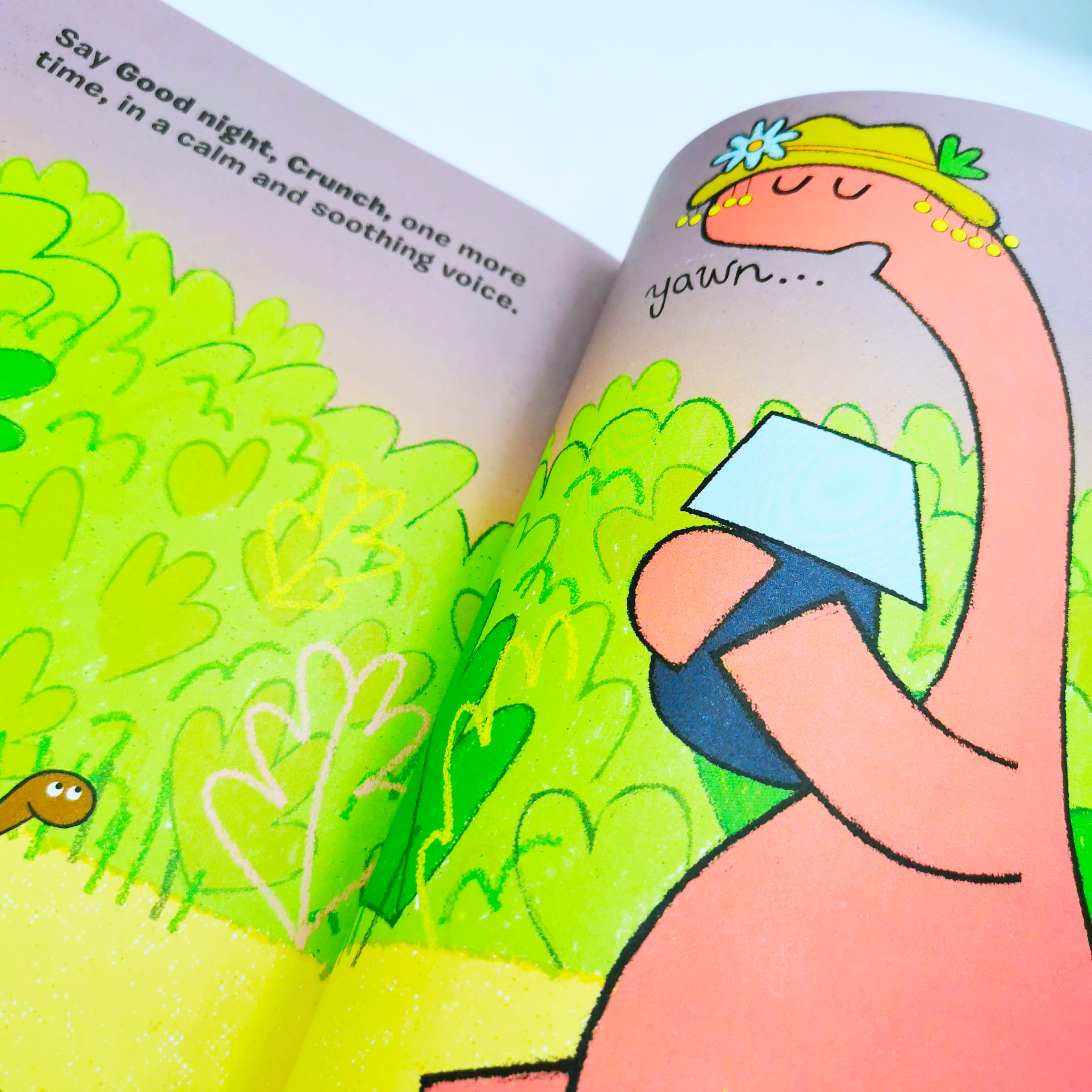 Crunch the Shy Dinosaur